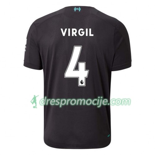 Liverpool Dres Virgil van Dijk 4 Treći 2019/2020 Kratkih Rukava Liverpool Dres Virgil van Dijk 4 Treći 2019/2020 Kratkih Rukava